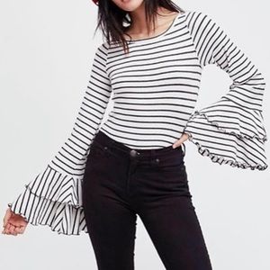 FREE PEOPLE long sleeve top!